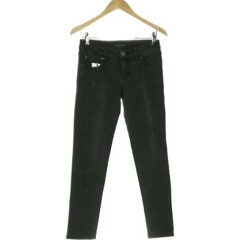 jeans bonobo  jean slim femme  36 - t1 - s noir 