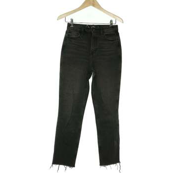 Vêtements Femme Jeans Hollister jean droit femme  34 - T0 - XS Gris Gris