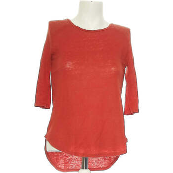 Vêtements Femme Tops / Blouses Claudie Pierlot Top Manches Longues  36 - T1 - S Rouge