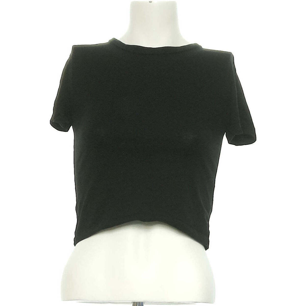 Vêtements Femme lanvin logo patch t shirt item top manches courtes  38 - T2 - M Noir Noir