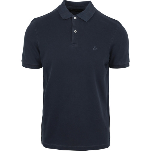Marc O'Polo Polo Bleu Foncé Bleu - Vêtements T-shirts & Polos Homme 69,95 €