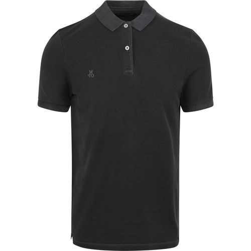 Vêtements Homme ultra dry contrast sleeve polo Marc O'Polo Polo Anthracite Gris