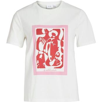 Vêsilk Femme T-shirts & Polos Vila  Blanc