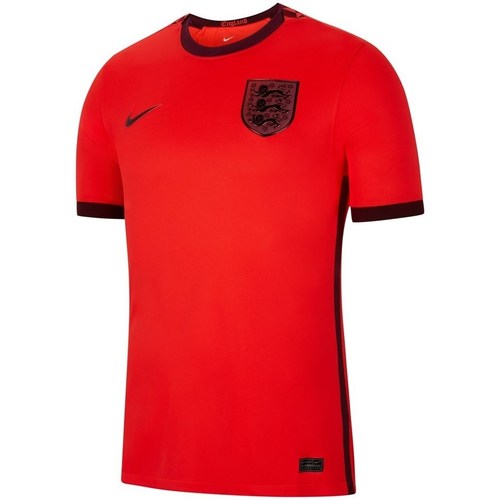 VêDenim Homme T-shirts manches courtes Nike England Away Stadium 2022 Rouge