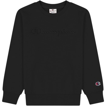 Vêtements Garçon Sweats Champion Sweatshirt enfant  Cml Logo Noir