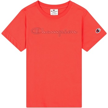 Vêtements Garçon T-shirts manches courtes Champion T-shirt enfant  Cml Logo Multicolore