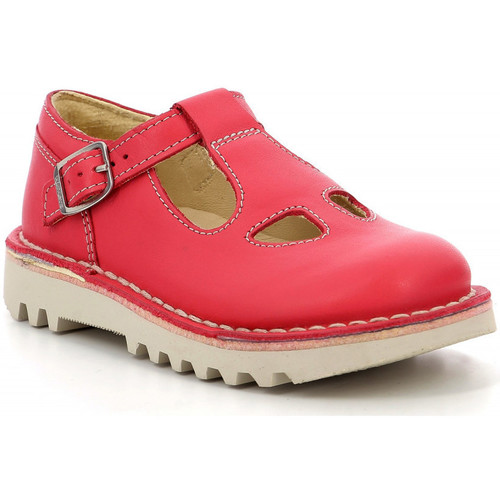 Chaussures Fille Ballerines / babies Kickers Automne / Hiver Rose