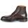 Chaussures Homme Boots Pellet BASTIEN Veau lisse brosse chocolat / veau graine chocolat