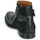 Chaussures Homme Boots Pellet ELLIOT Veau lisse brosse / velours noir 