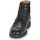 Chaussures Homme Boots Pellet ROLAND Veau noir / velours noir