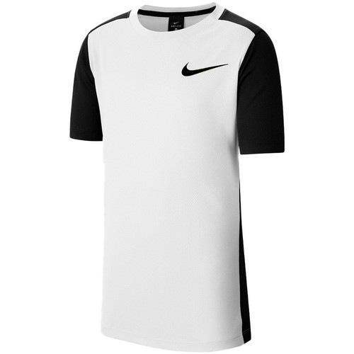 Vêtements Garçon T-shirts & Polos Nike CU9150-100 Blanc