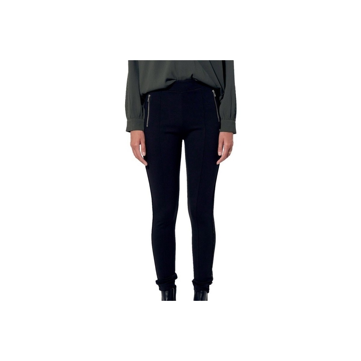 Vêtements Femme Pantalons Kaporal - Legging - noir Noir