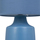 Maison & Déco Lampes à poser Ixia Lampe en céramique bleue Bleu