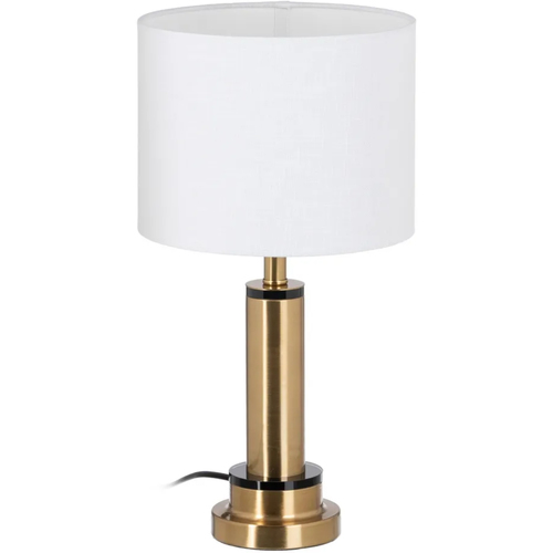 Maison & Déco Build Your Brand Ixia Lampe en métal doré 43 cm Doré