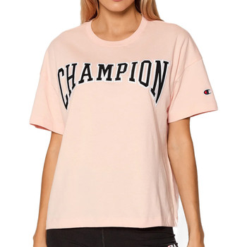 Vêtements Femme T-shirts manches courtes Champion 114526-PS131 Rose