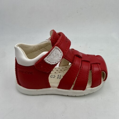Chaussures Enfant Baskets mode Geox SANDALE BB RED Rouge