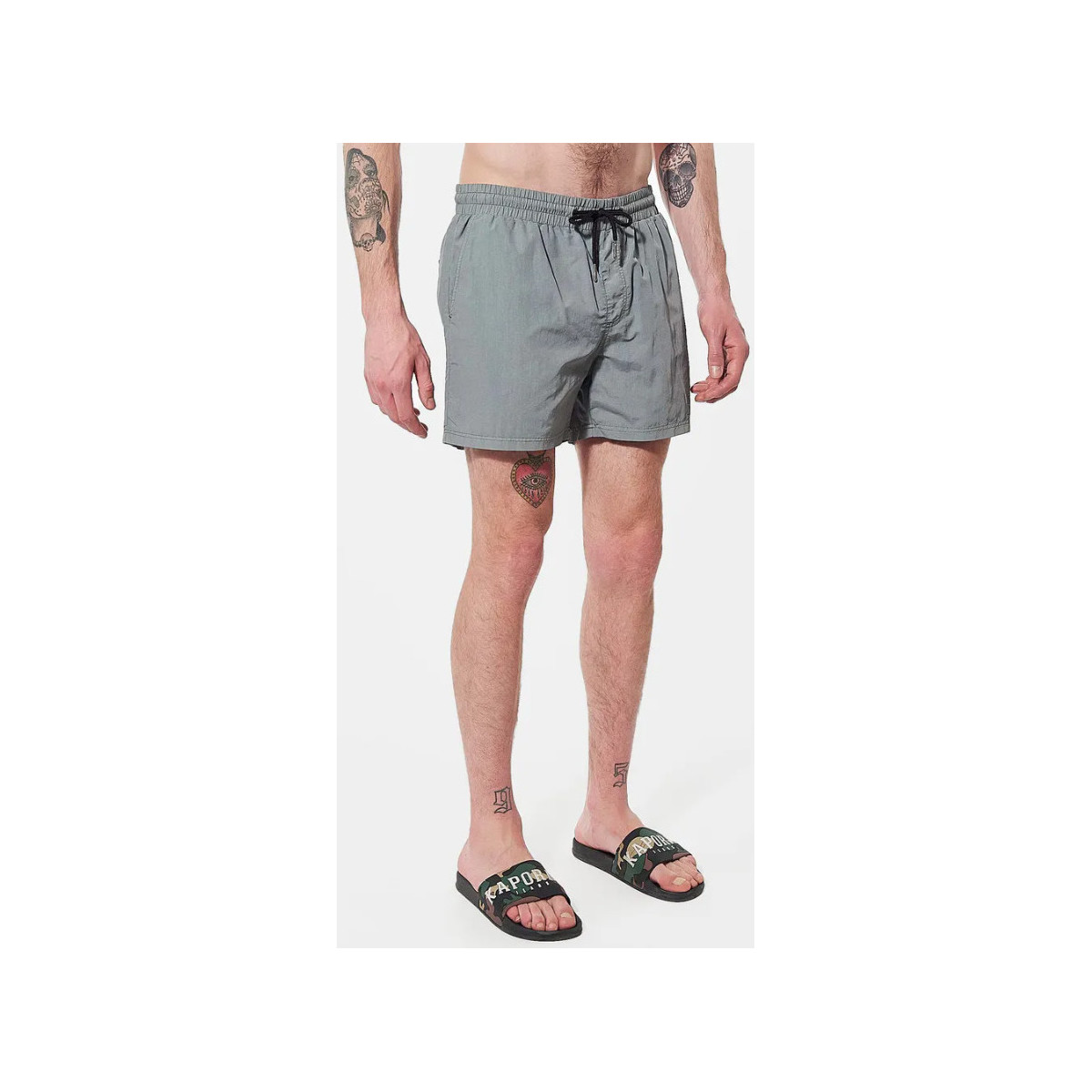 Vêtements Homme Maillots / Shorts de bain Kaporal - Short de bain - gris Gris