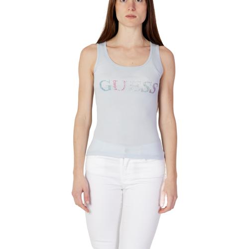 Vêtements Femme Débardeurs / T-shirts sans manche Guess W3GP43K9I51 Bleu