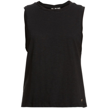 Vêtements Fille draped maxi T-shirt dress Roxy On The Shoreline noir - anthracite