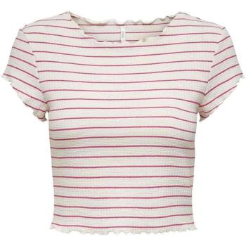 Vêtements Femme Long Sleeve T-Shirt Dress Teens Only  Rouge