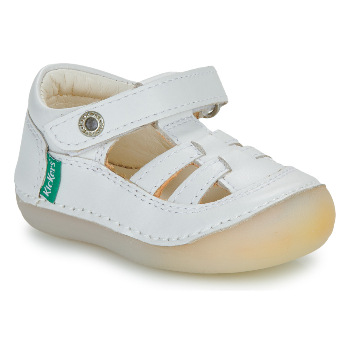 Chaussures Enfant Sandales et Nu-pieds Kickers SUSHY Blanc