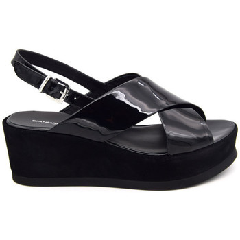 Chaussures Femme Sandales et Nu-pieds Gianmarco Sorelli 2153 Noir