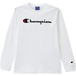 Vêtements Fille T-shirts & Polos Champion 305771-WW001 Blanc