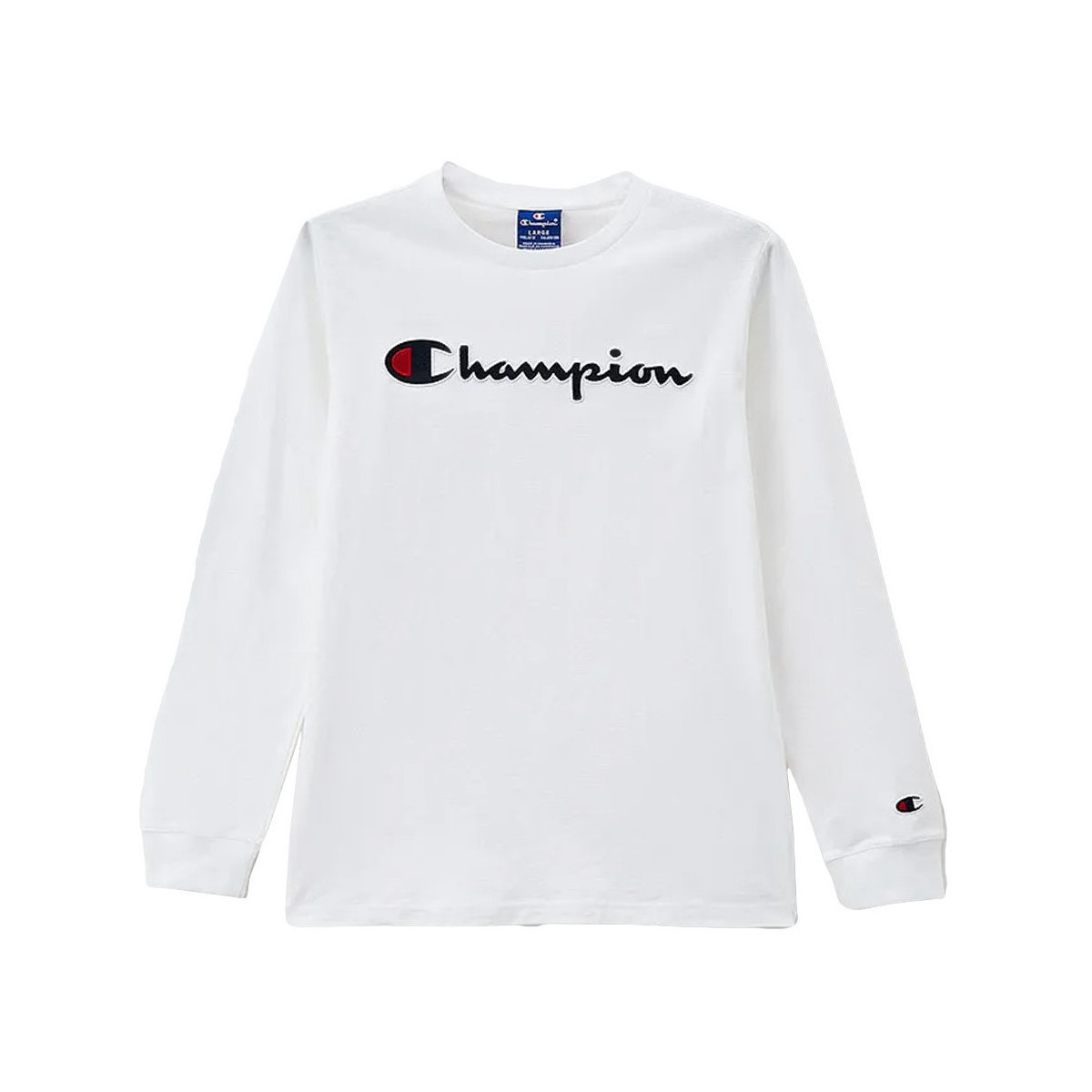 Vêtements Fille T-shirts & Polos Champion 305771-WW001 Blanc