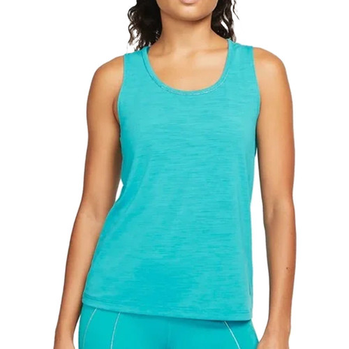 Vêtements Femme Débardeurs / T-shirts sans manche zip Nike DD5803-356 Bleu