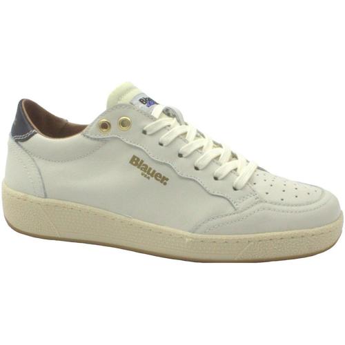 Chaussures Femme Baskets basses Blauer BLA-E23-OLYMPIA01-WH Blanc