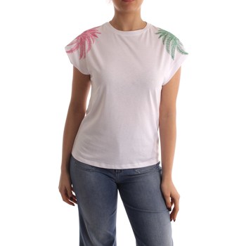 Vêtements Femme T-shirts manches courtes Marella OXALIS Blanc