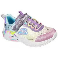 Chaussures Fille Baskets mode Skechers S LIGHTS UNICORN DREAMS PURPLE MULTICOLORE Multicolore
