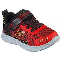 Chaussures Garçon Baskets mode Skechers COMFY FLEX- TRONOX BLACK/RED Rouge