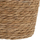 Maison & Déco Paniers / boites et corbeilles Ixia Set de 3 paniers en fibre de roseau et cosse de maïs Beige