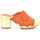 Chaussures Femme Mules Kickers Kick Woodstok Orange