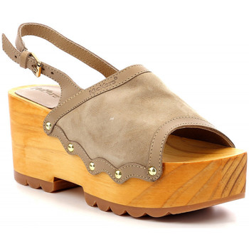 Chaussures Femme Sandales et Nu-pieds Kickers Kick Wedge Wood Beige