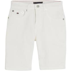 Vêtements Garçon Shorts / Bermudas Tommy Hilfiger  Blanc