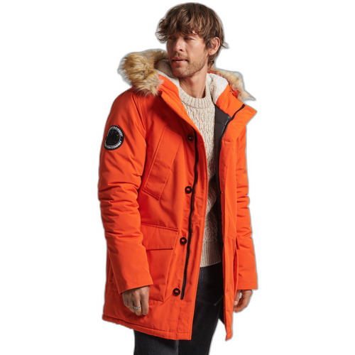Vêtements Homme Vestes Superdry Parka  Everest Orange