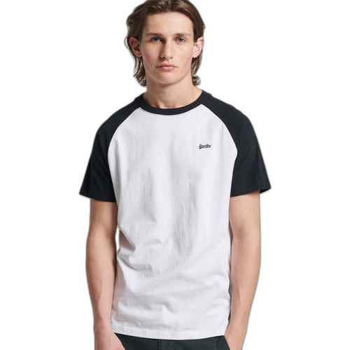 Vêtements Homme T-shirts manches courtes Superdry T-shirt  Vintage Blanc