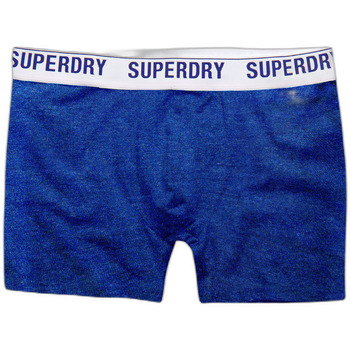 Sous-vêtements Homme Boxers Superdry Lot de boxers en coton bio Bleu