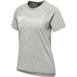 Vêtements Femme T-shirts manches courtes hummel T-shirt femme  Noni 2.0 Gris