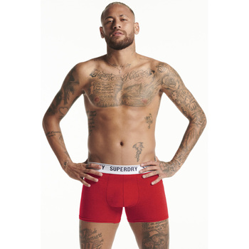 Sous-vêtements Homme Boxers Superdry Boxer coton bio Rouge