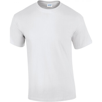 Vêtements Homme T-shirts manches courtes Gildan T-shirt ultra  Ultra Cotton ™ Blanc