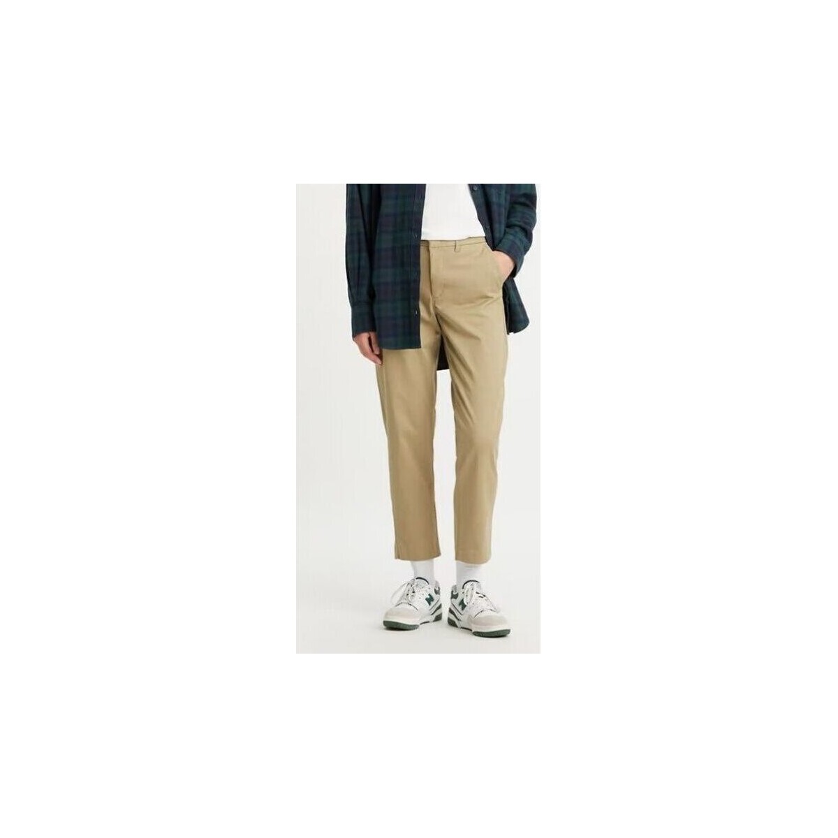Vêtements Femme Pantalons Levi's A4673 0004 - ESSENTIAL CHINO UNBASIC-KHAKI TWILL Beige
