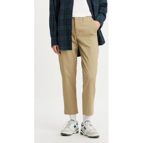 Vêtements Femme Pantalons Levi's A4673 0004 - ESSENTIAL CHINO UNBASIC-KHAKI TWILL Beige