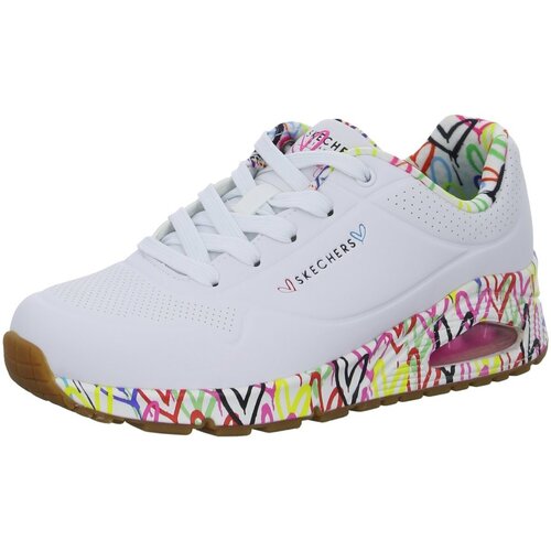 Chaussures Femme Baskets mode Skechers  Blanc