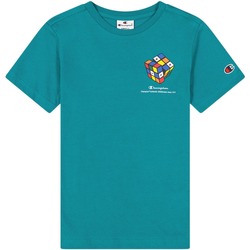 Vêtements Garçon T-shirts manches courtes Champion T-shirt enfant  Gcy Graphic Gallery Multicolore