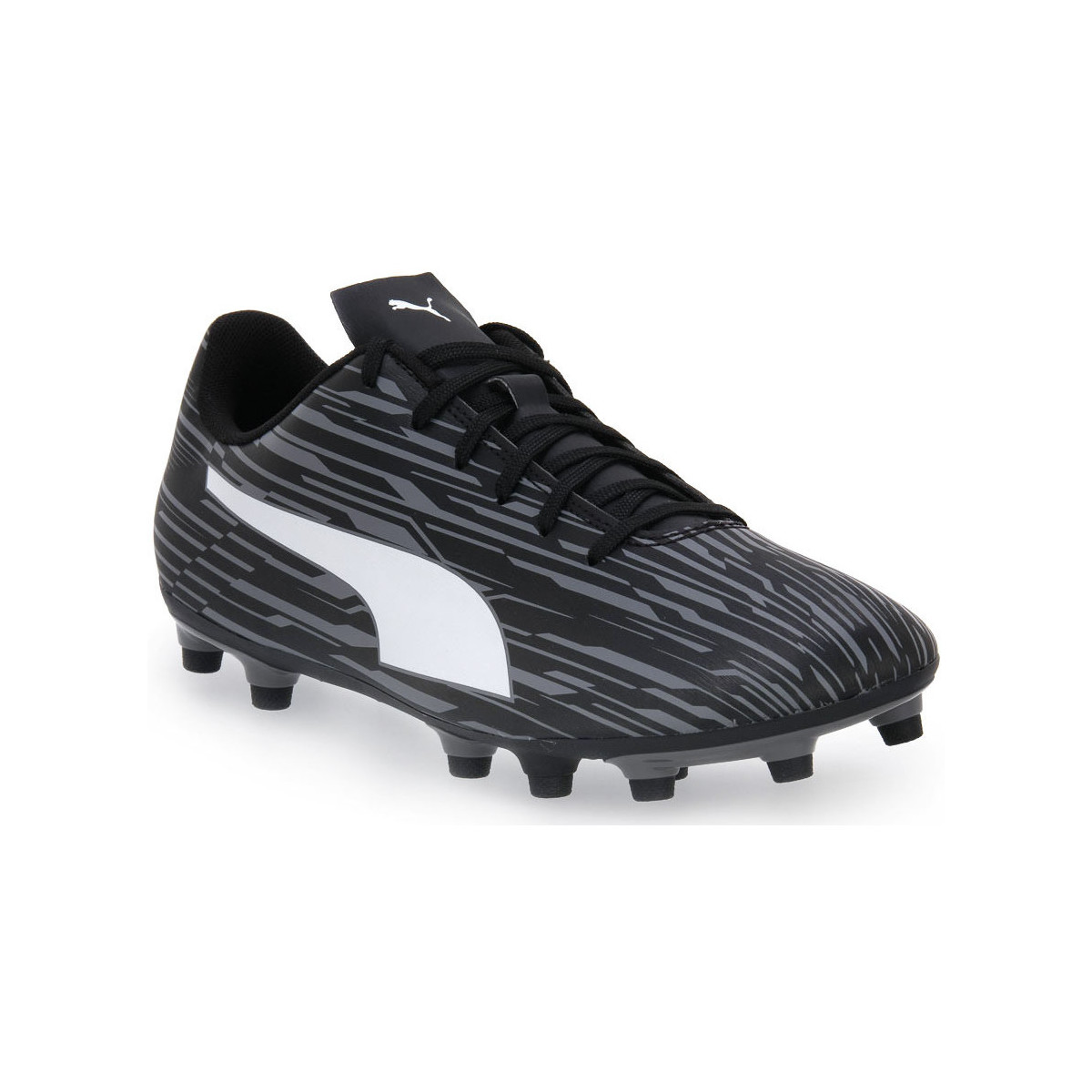 Chaussures Homme Football Puma 02 RAPIDO III FGAG Noir