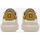 Chaussures Homme Baskets mode Date M381-SO-CA-HY SONICA CALF-WHITE/YELLOW Blanc