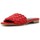 Chaussures Femme Claquettes Impicci  Rouge